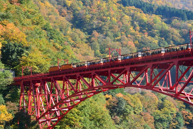 黒部峡谷トロッコ電車